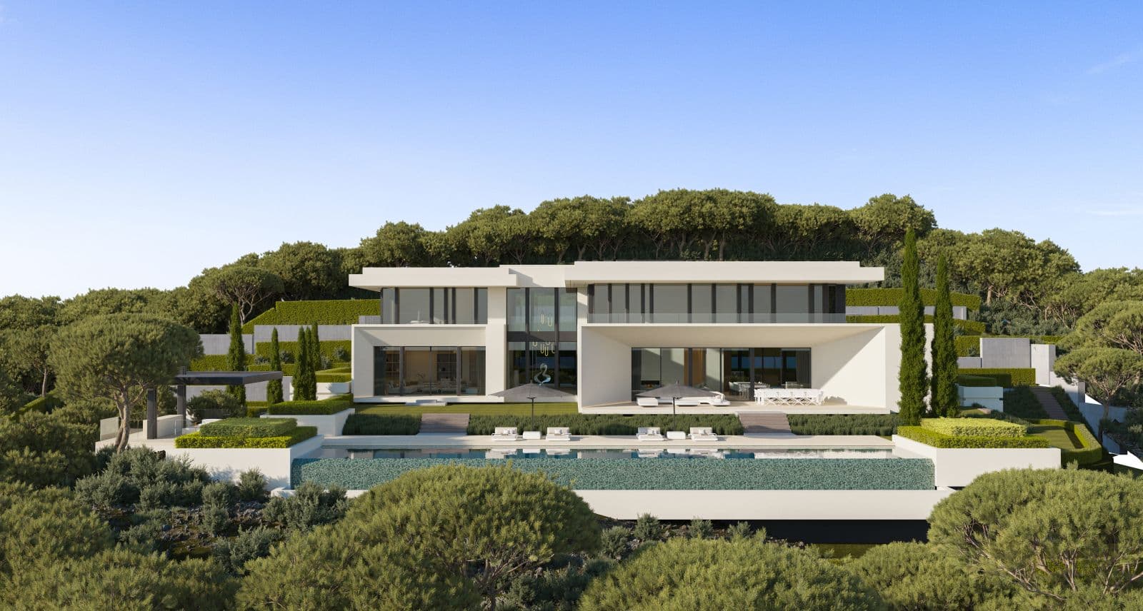 New build with 6 bedrooms and 7 bathrooms in Benahavís